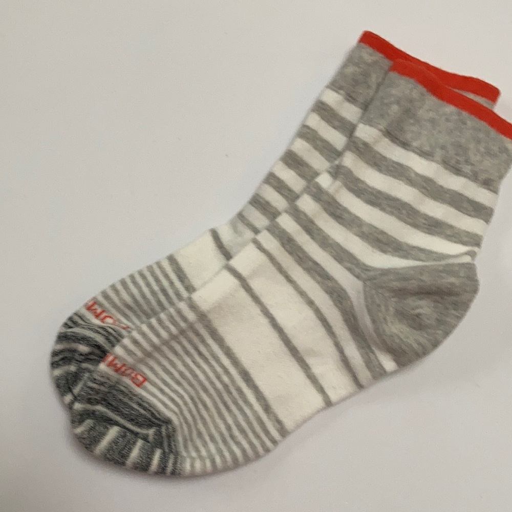 Bombas Grey Women’s Quarter Socks - 1  pair